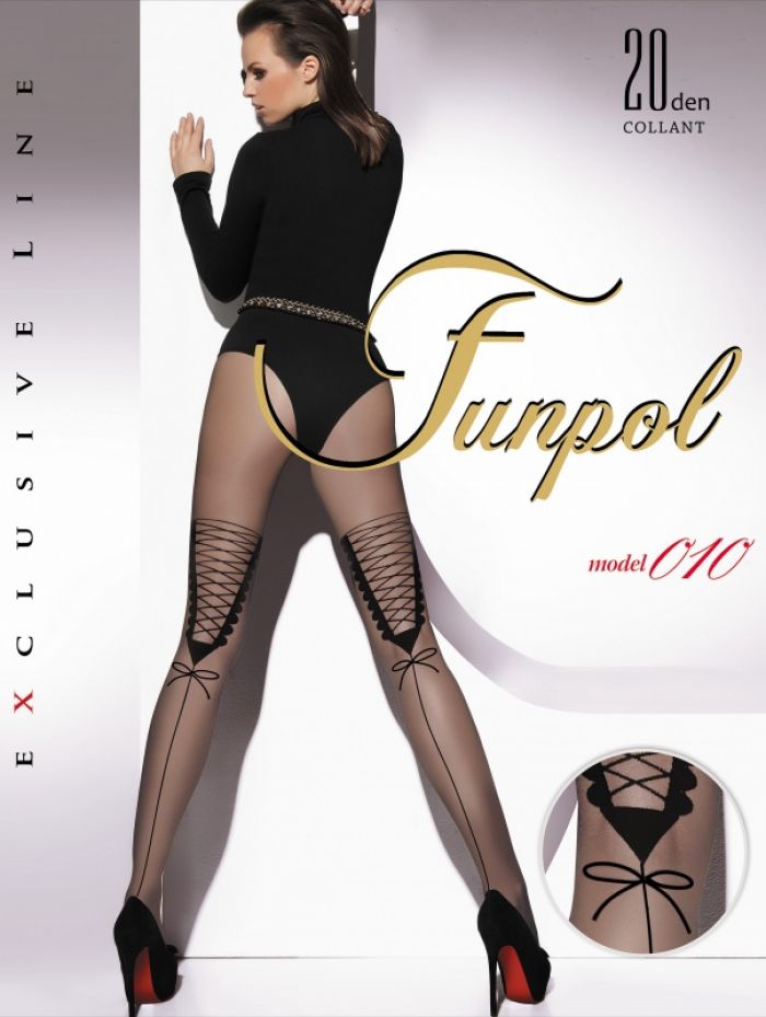 Funpol 010-20-den  Fancy Thin Pantyhose 2017 | Pantyhose Library